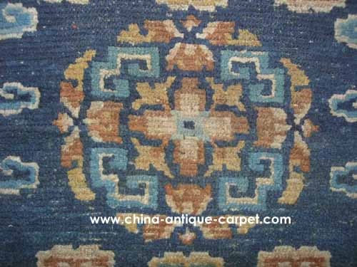 tibetan antique carpet