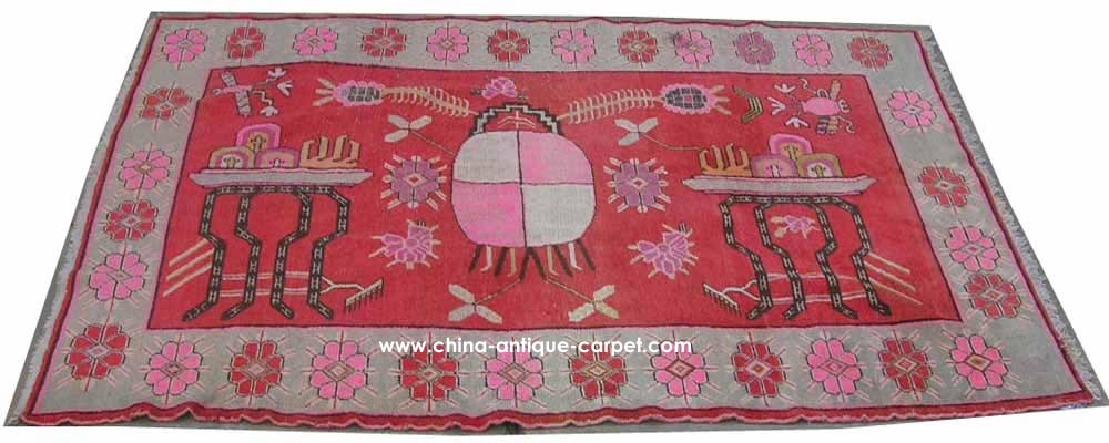 xinjiang antique carpet