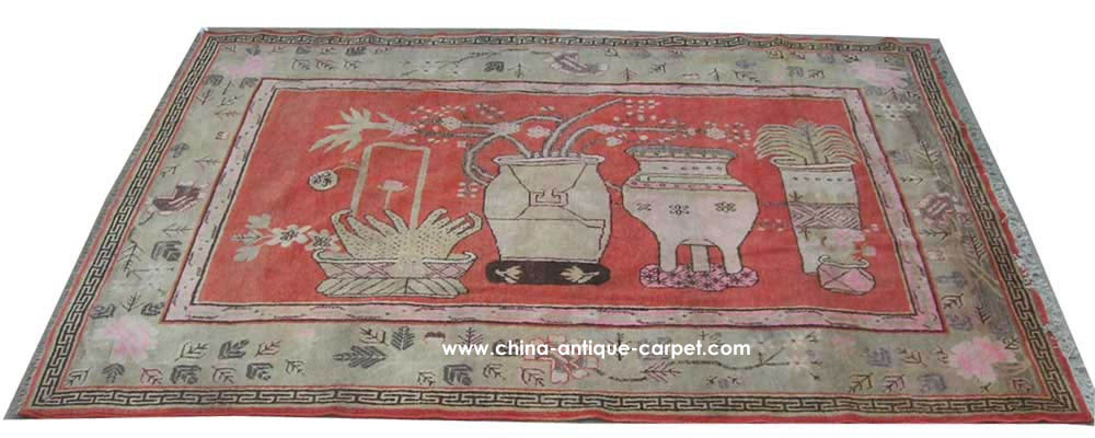 xinjiang antique carpet