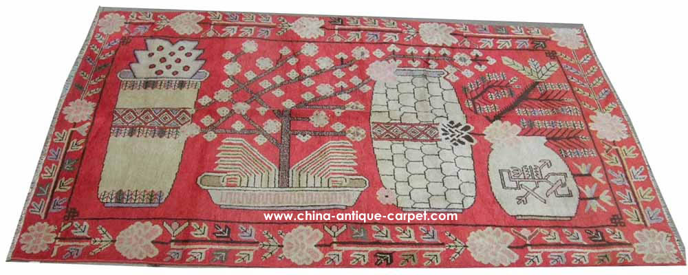 xinjiang antique carpet