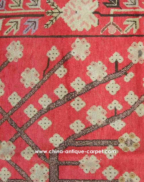 xinjiang antique carpet