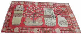 xinjiang antique carpet