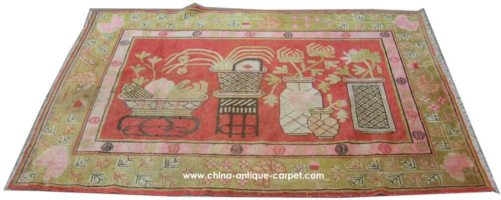 xinjiang antique carpet