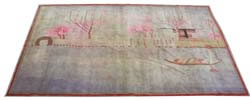 xinjiang antique carpet