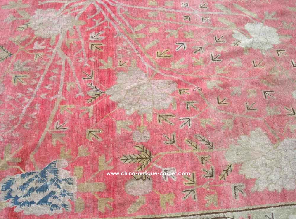 xinjiang antique carpet