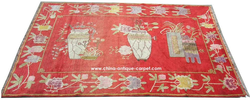 xinjiang antique carpet