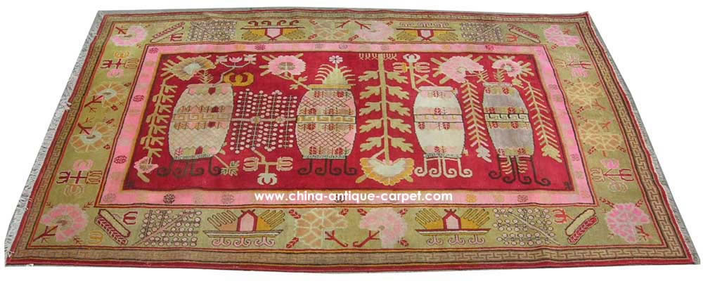 xinjiang antique carpet