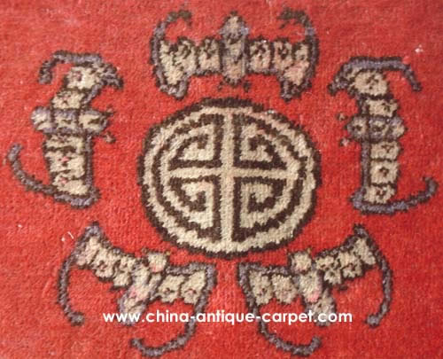 xinjiang antique carpet