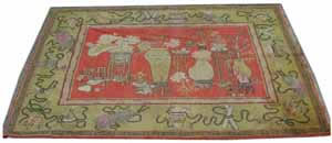 xinjiang antique carpet
