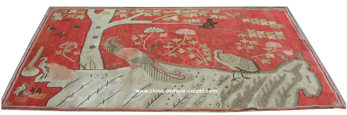 xinjiang antique carpet