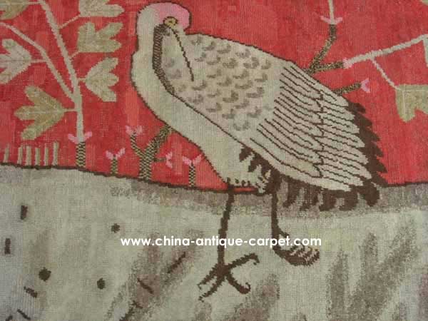 xinjiang antique carpet