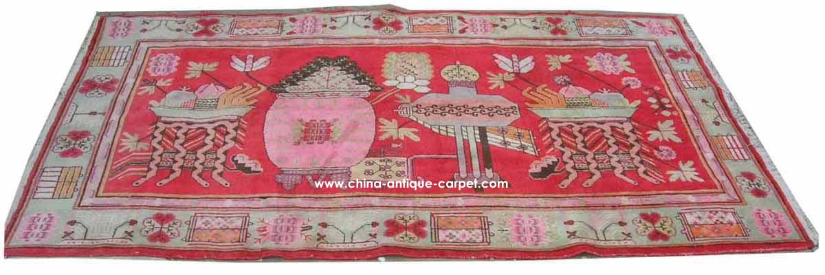 xinjiang antique carpet