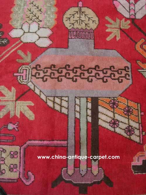 xinjiang antique carpet