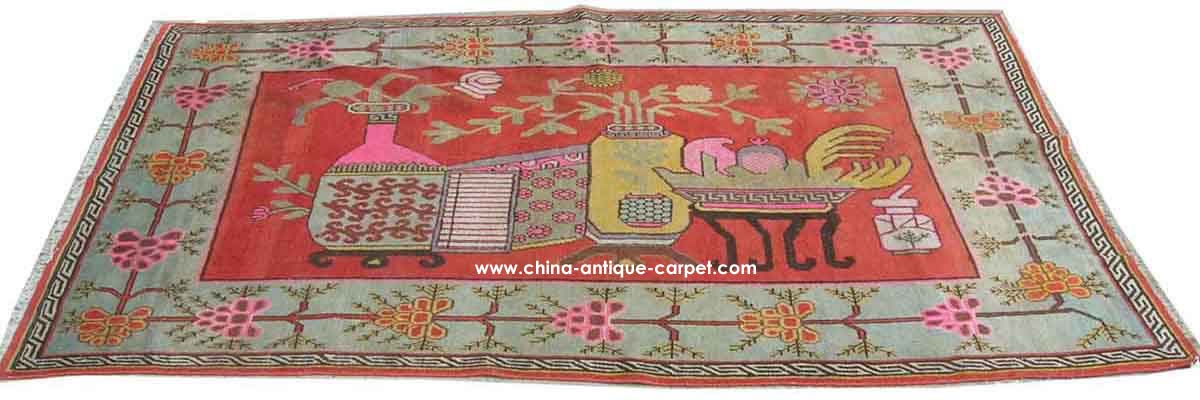 xinjiang antique carpet