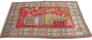 xinjiang antique carpet