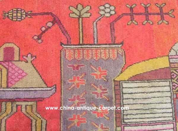 xinjiang antique carpet