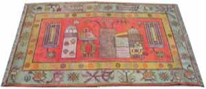 xinjiang antique carpet