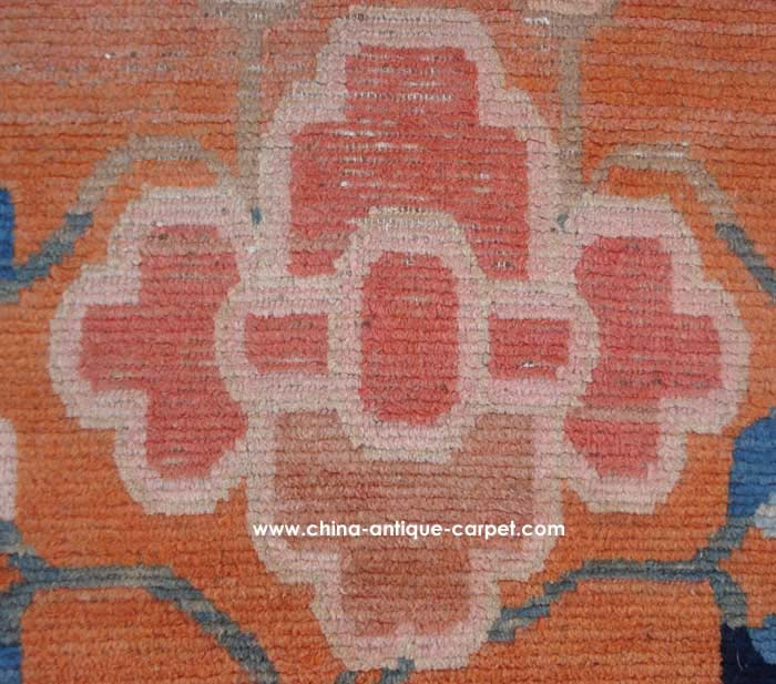 tibetan antique carpet