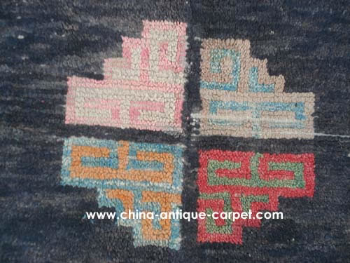 tibetan antique carpet