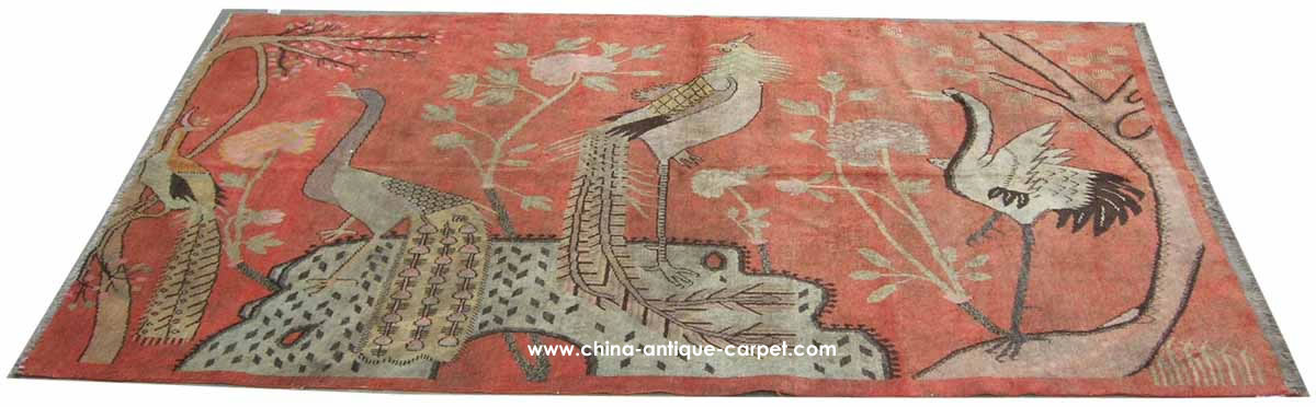 xinjiang antique carpet