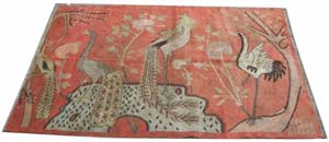 xinjiang antique carpet