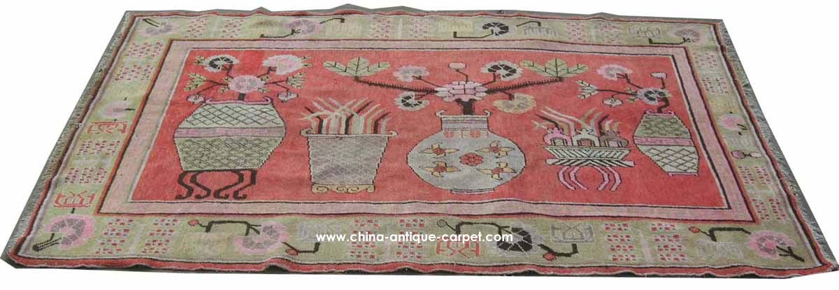 xinjiang antique carpet