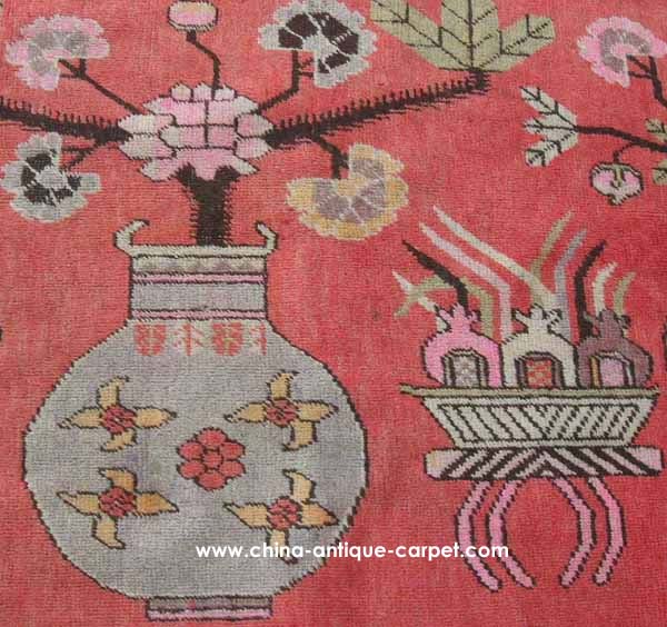 xinjiang antique carpet