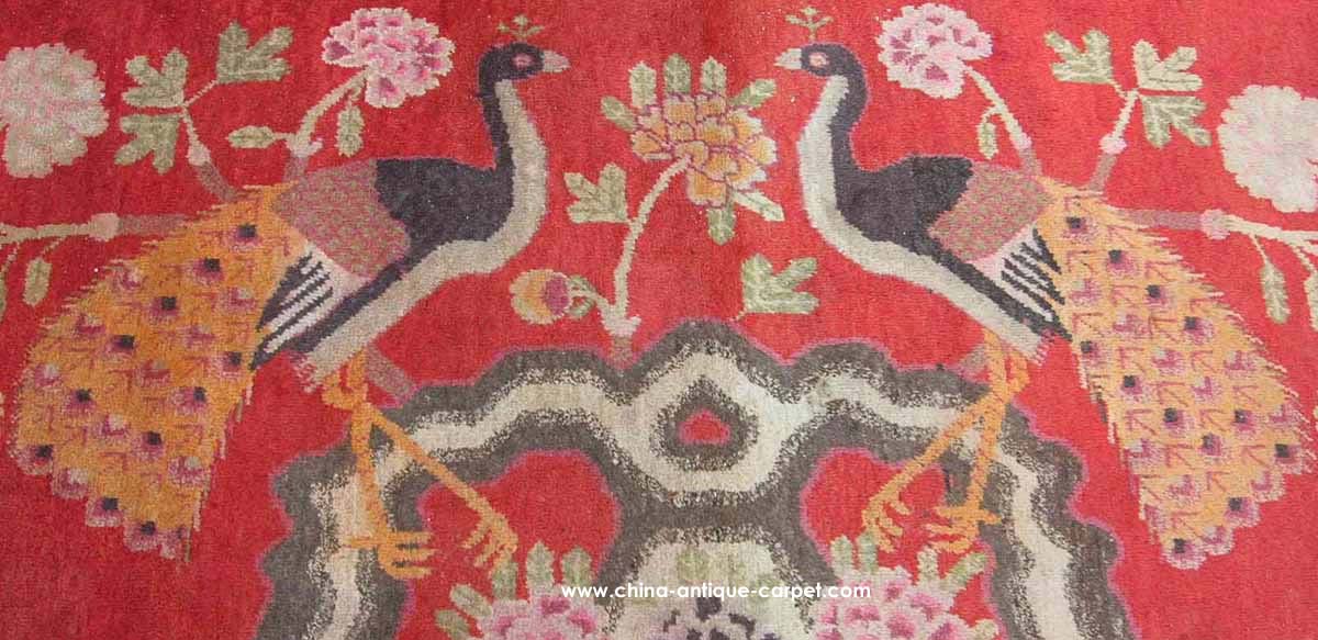 xinjiang antique carpet