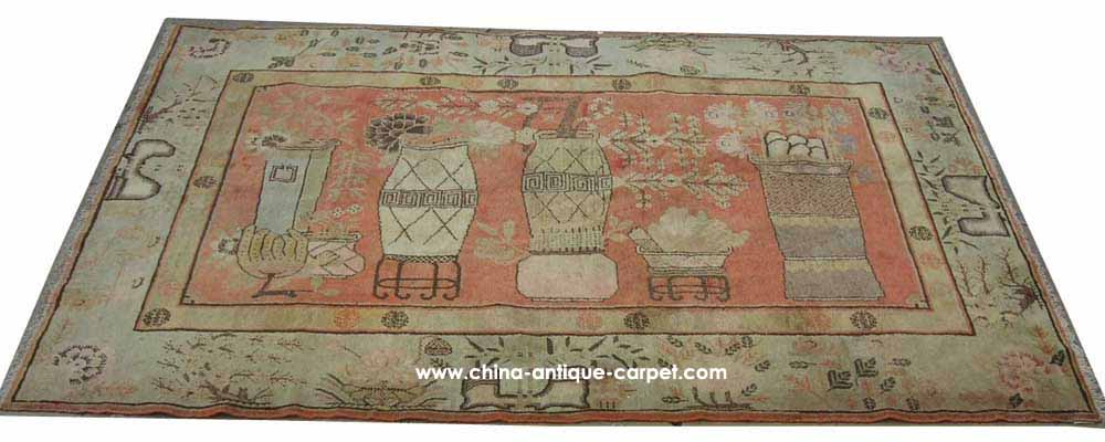 xinjiang antique rug