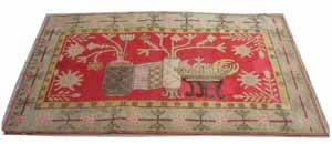 xinjiang antique carpet
