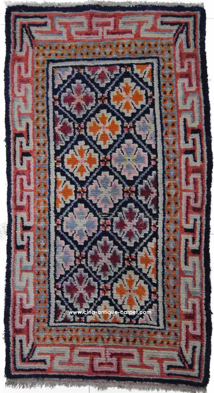 tibetan antique carpet