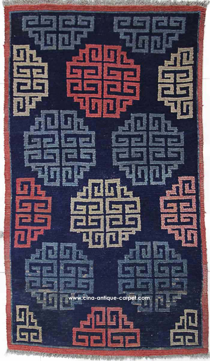 tibetan antique carpet