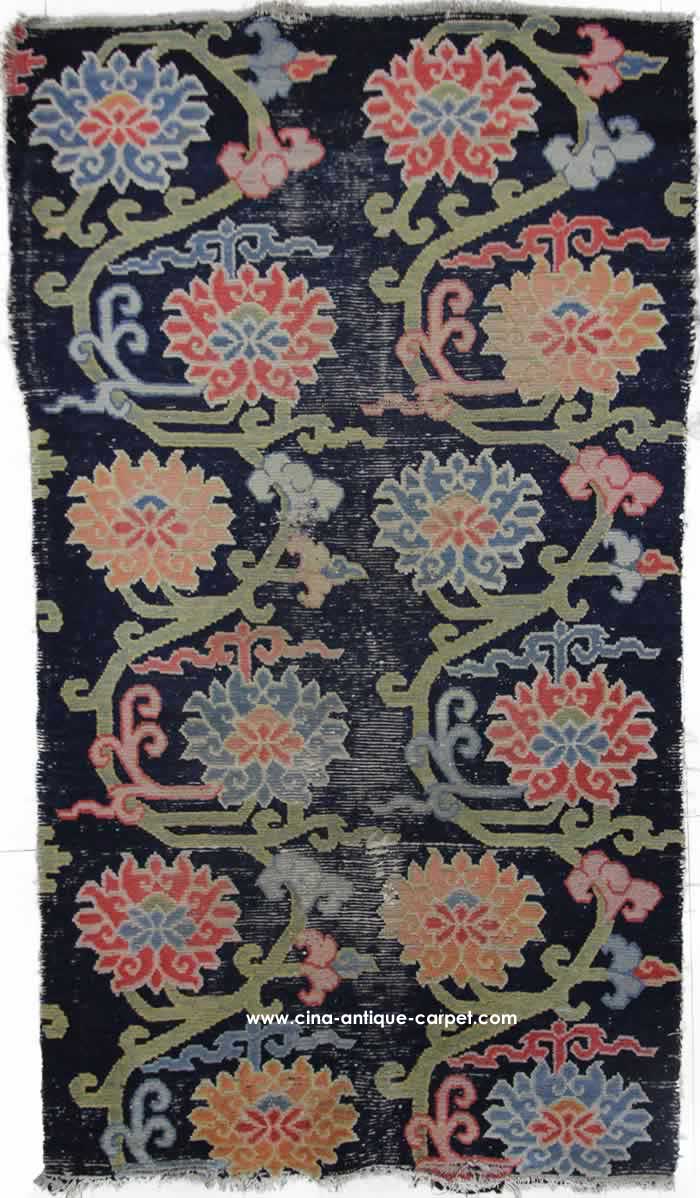 tibetan antique carpet